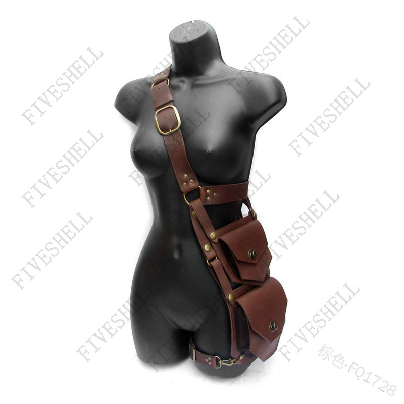 Women'S Viking Accessories - Ceinture en PU de taille de