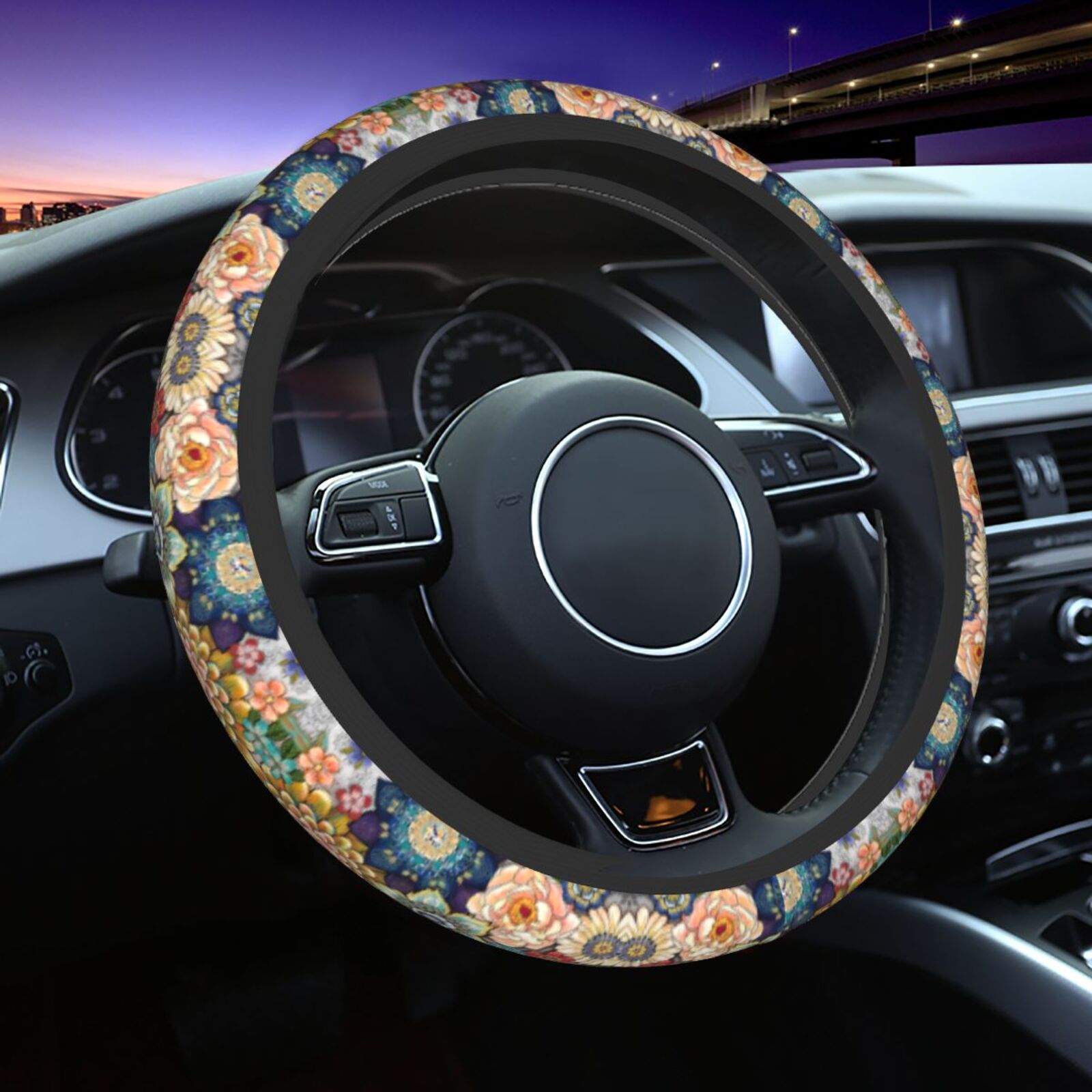 Women'S Accessories Vans - Volant décoratif Boho imprimé Floral universel