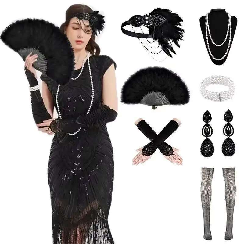 Women'S Accessories In The 1920S - Robes des années 1920 pour femmes,