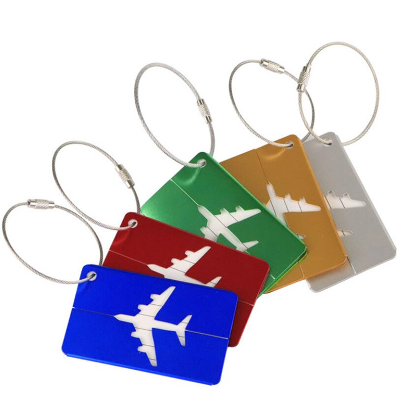 Women Accessories Name - Étiquettes de bagages en alliage d'aluminium
