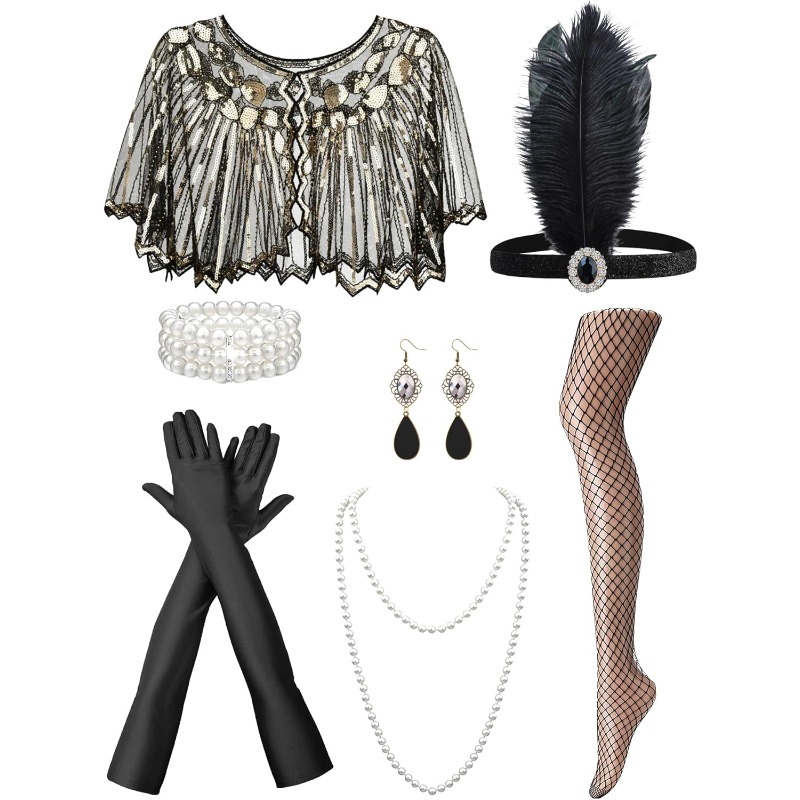 Women'S Accessories In The 1920S - Ensemble d'accessoires des années 20 pour