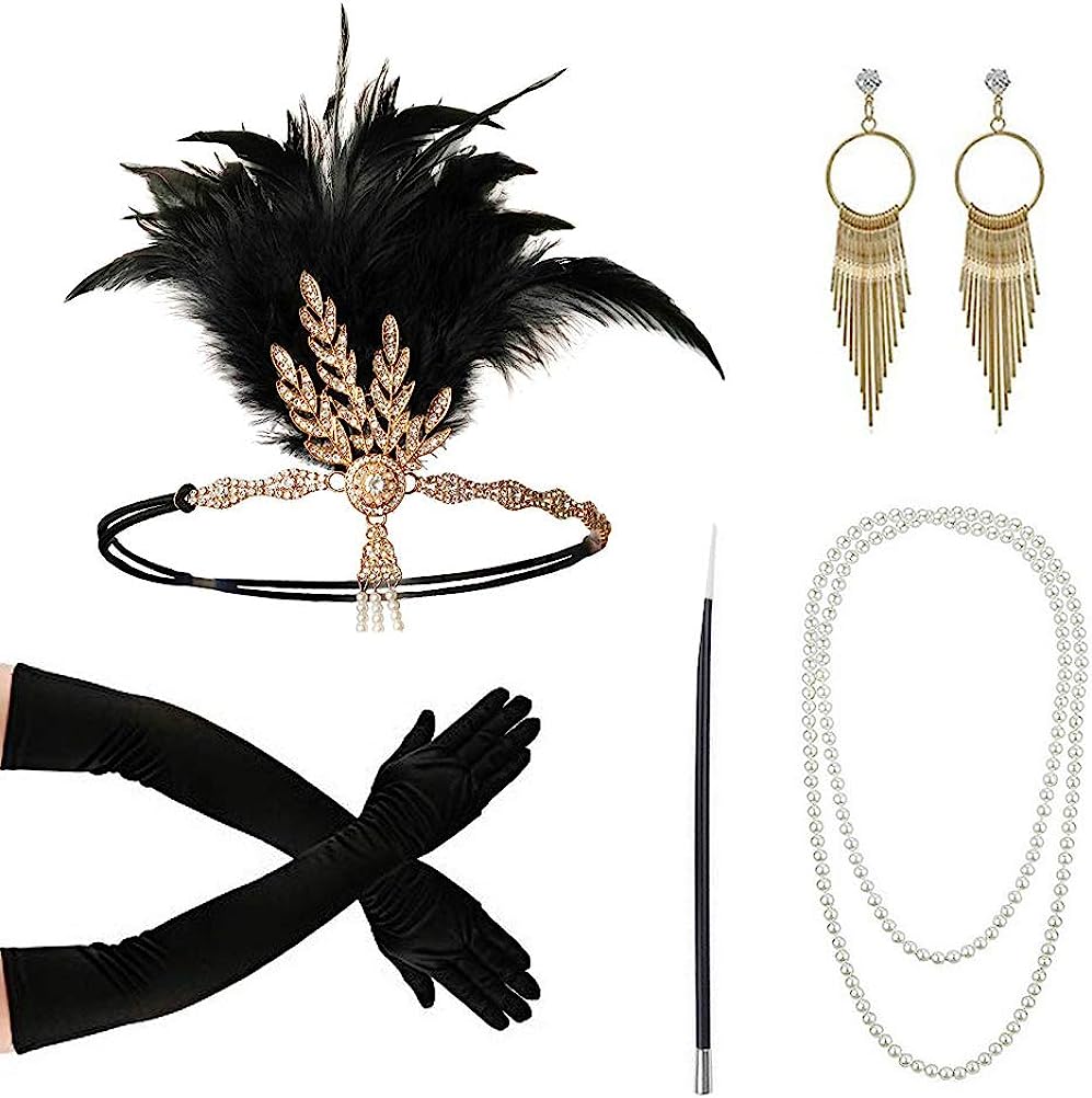 Women'S Accessories In The 1920S - PESENAR – bandeau à clapet pour