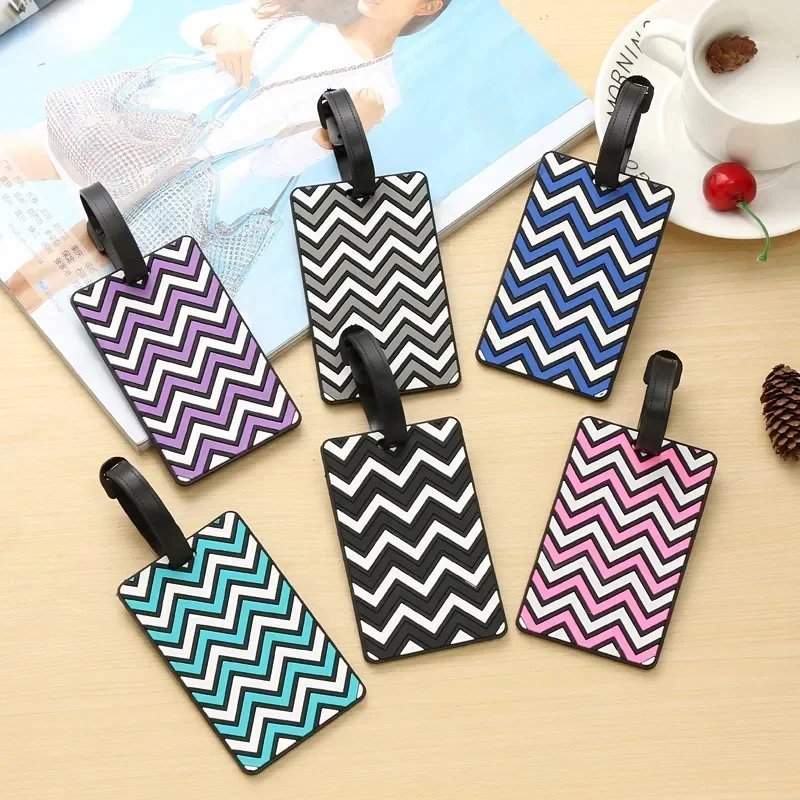 Women Accessories Name - Étiquettes de bagage géométriques pour femmes