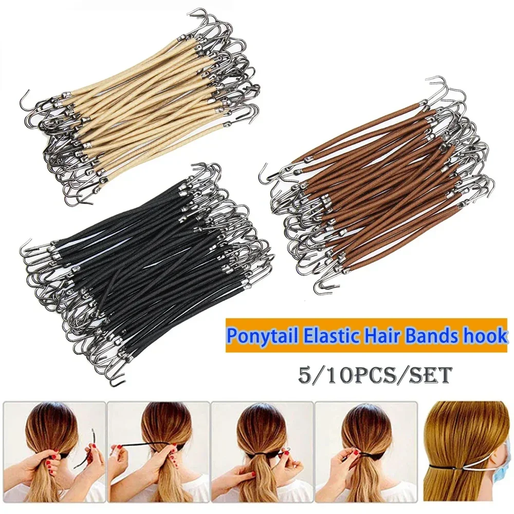 Women Accessories Combo - 5/10 pièces queue de cheval en