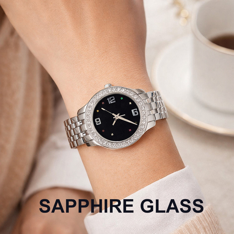 Women'S Accessories To Wear With Watch - Montre en diamant pour femmes, étanche,