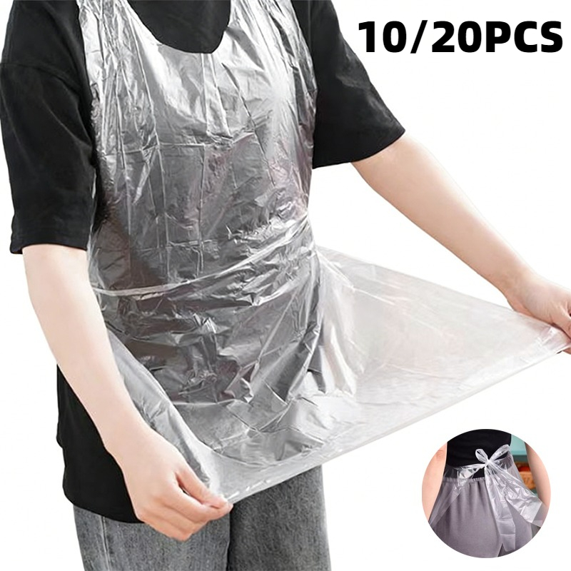 Women Kitchen Accessories - 10/20PCS Tabliers jetables transparents et imperméables