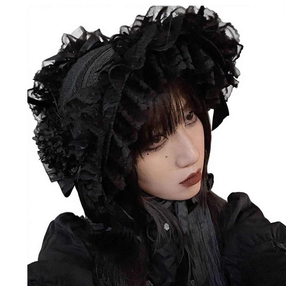 Chapeau de paille en dentelle  - Women'S Victorian Era Accessories avis et prix