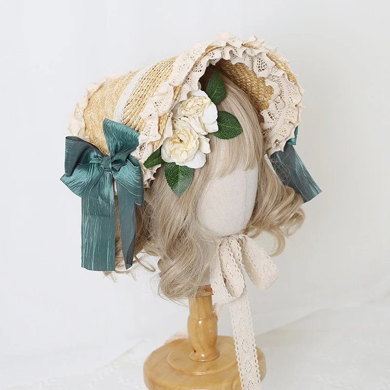 Bonnet plat Vintage victorien  - Women'S Victorian Era Accessories avis et prix