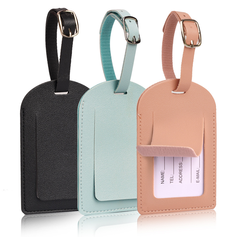 Étiquettes de bagage en cuir P - Women Accessories Name avis et prix