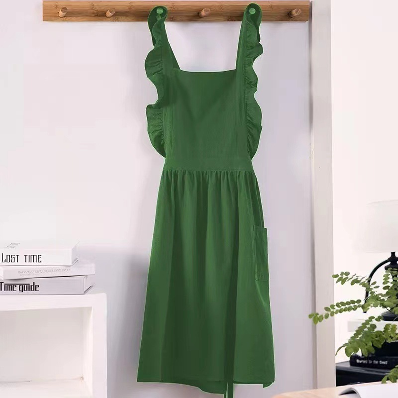 Tablier Vintage en coton et li - Women Kitchen Accessories avis et prix