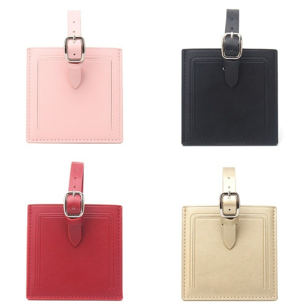 Étiquettes de bagages carrées  - Women Accessories Name avis et prix