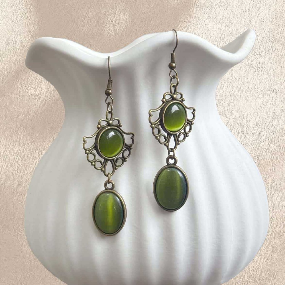 Boucles d'oreilles pendantes e - Women'S Victorian Era Accessories avis et prix