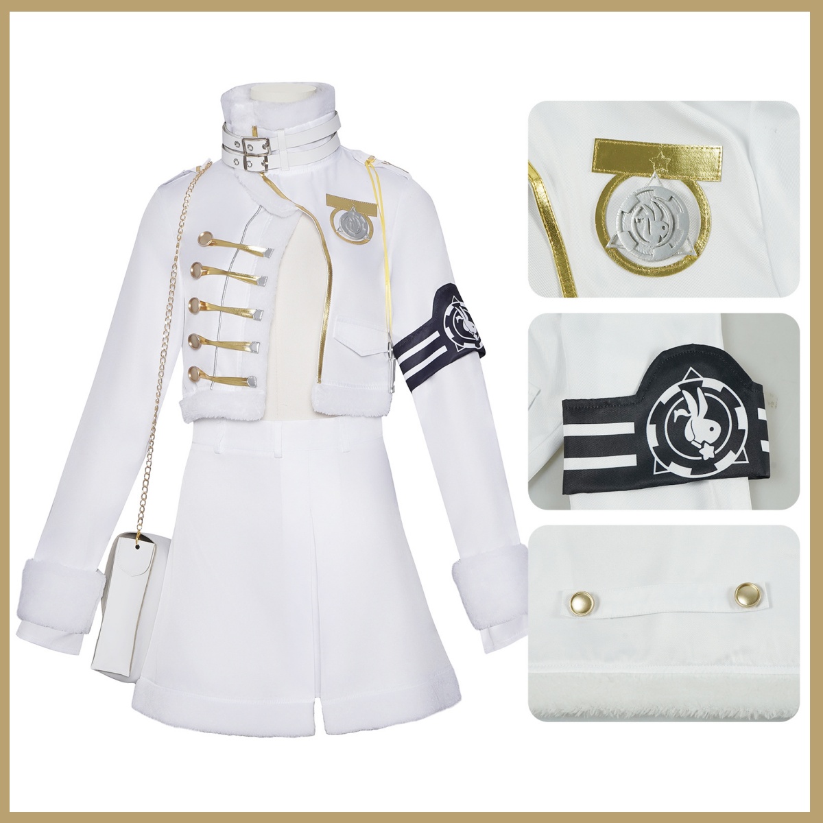 Costume de cosplay Youk Blanc  - Women Accessories Bag avis et prix