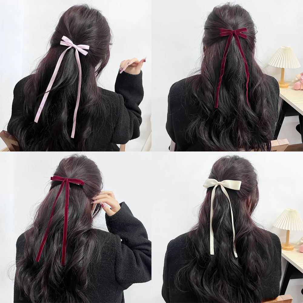 Pince à cheveux en ruban Long  - Women Accessories Wholesale China avis et prix