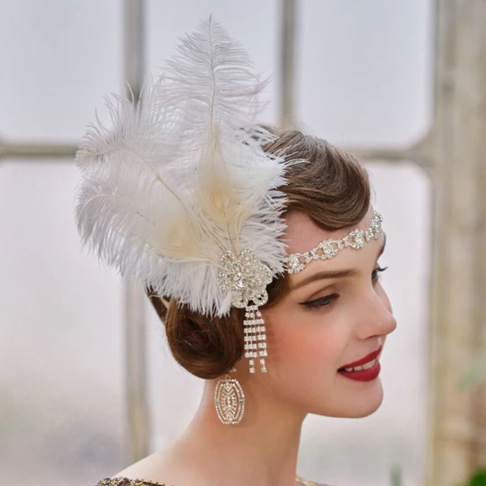 Serre-tête vintage à plumes, p - Women'S Accessories In The 1920S avis et prix