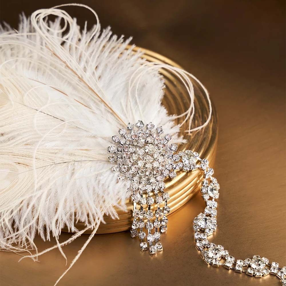 Serre-tête vintage à plumes, p - Women'S Accessories In The 1920S avis et prix