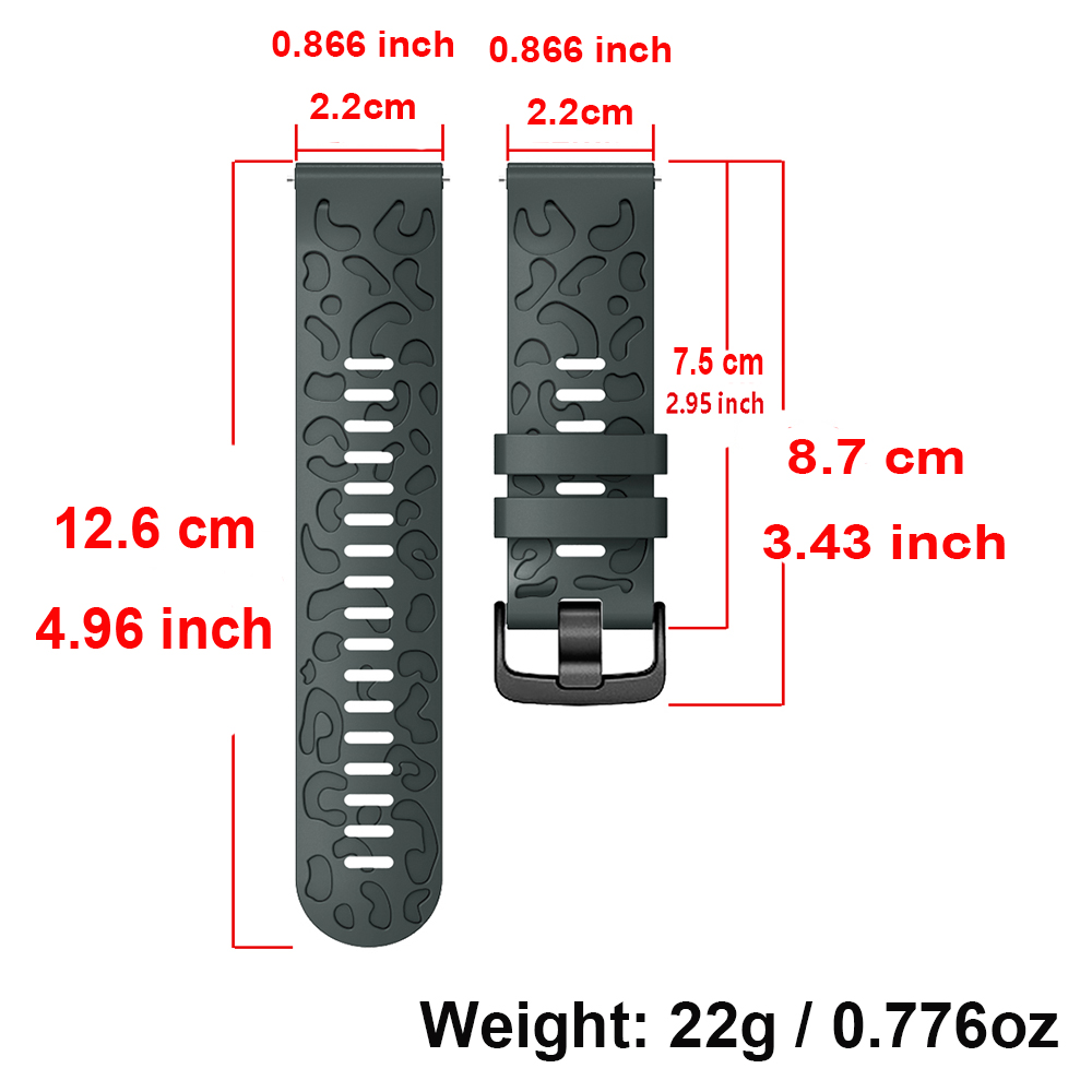 22mm Smartwatch accessoires po - Women'S Accessories To Wear With Watch avis et prix