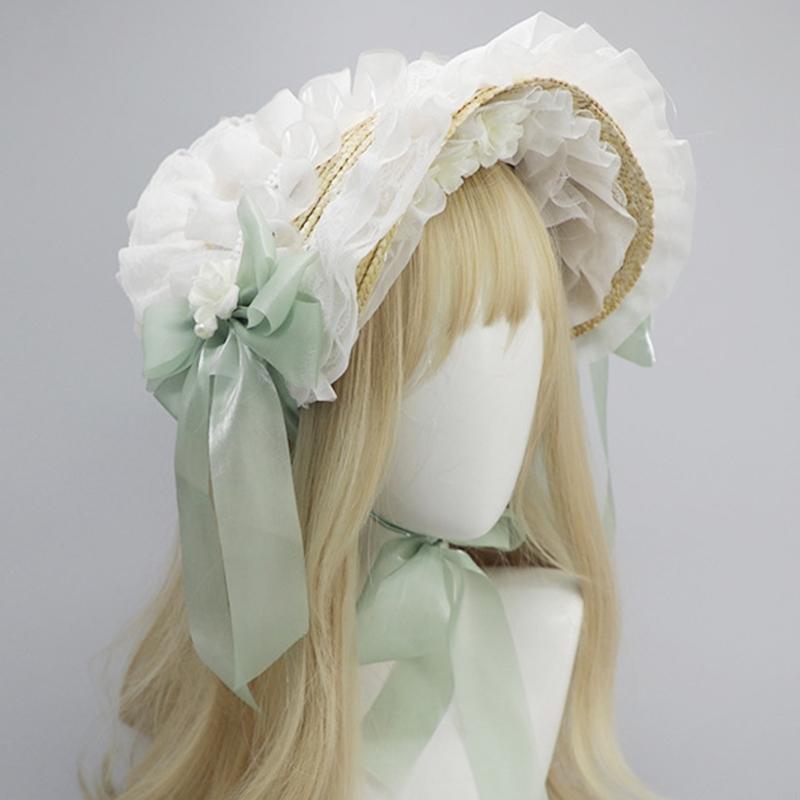 Y3ne victorien Bonnet en dente - Women'S Victorian Era Accessories avis et prix