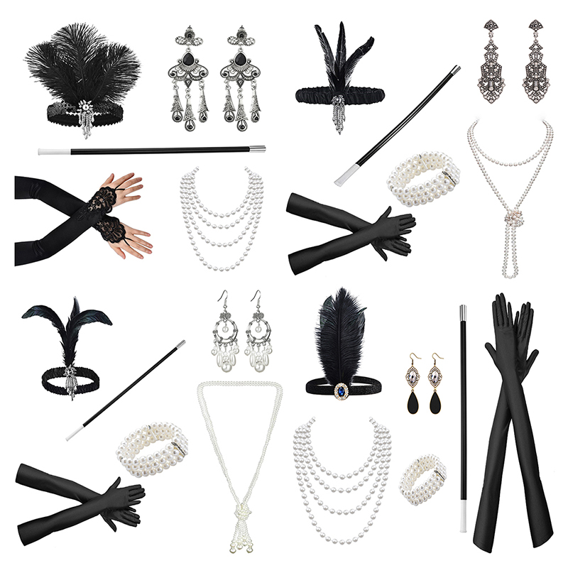 Costume Charleston des années  - Women'S Accessories In The 1920S avis et prix