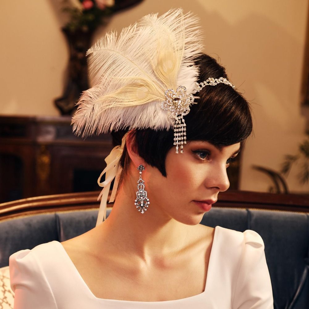 Rétro Vintage plume bandeau pa - Women'S Accessories In The 1920S avis et prix