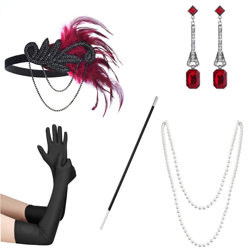 DMurcia Up Ball Wearing Feathe - Women'S Accessories In The 1920S avis et prix