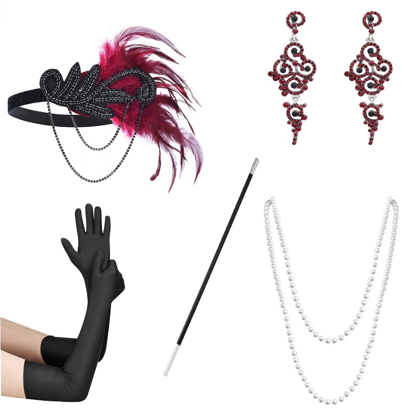 DMurcia Up Ball Wearing Feathe - Women'S Accessories In The 1920S avis et prix