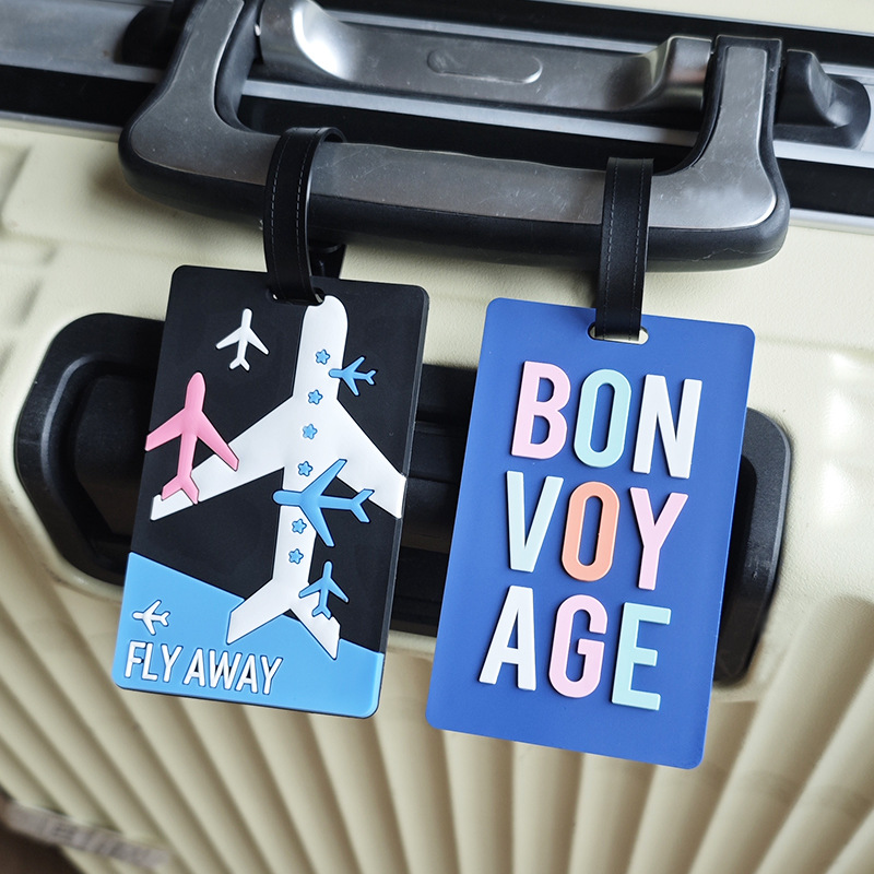 Étiquette de bagage en PVC ave - Women Accessories Name avis et prix
