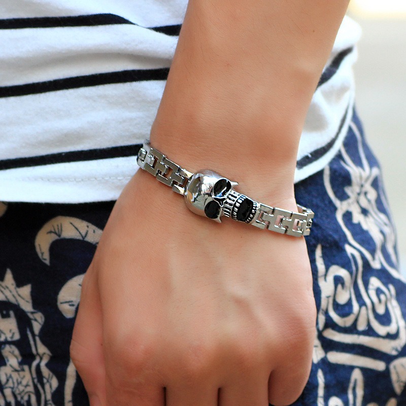 Bracelet en acier titane motif - Women'S Accessories To Wear With Watch avis et prix