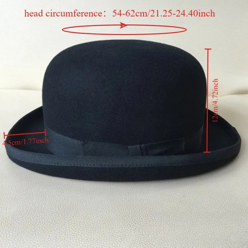 Chapeau melon 100% laine pour  - Women'S Victorian Era Accessories avis et prix