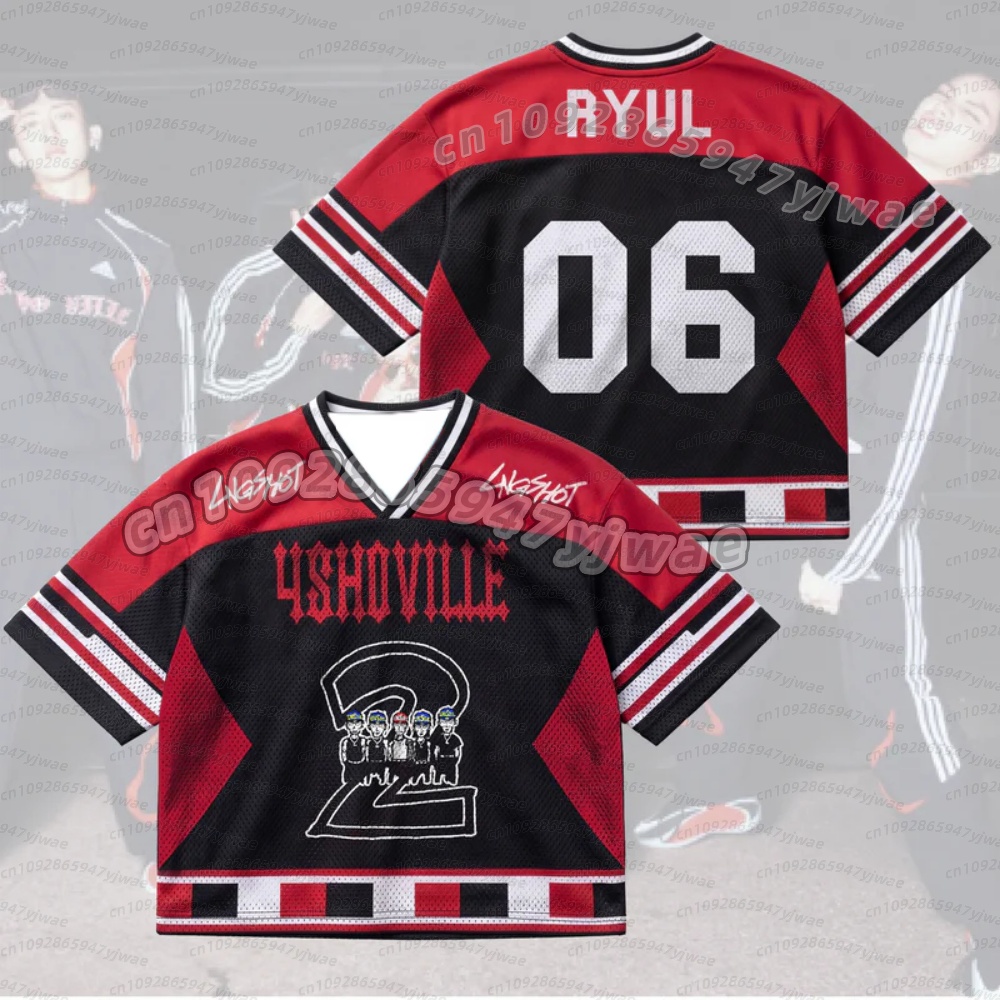 T-shirt décontracté à col en V - Women Accessories Name avis et prix