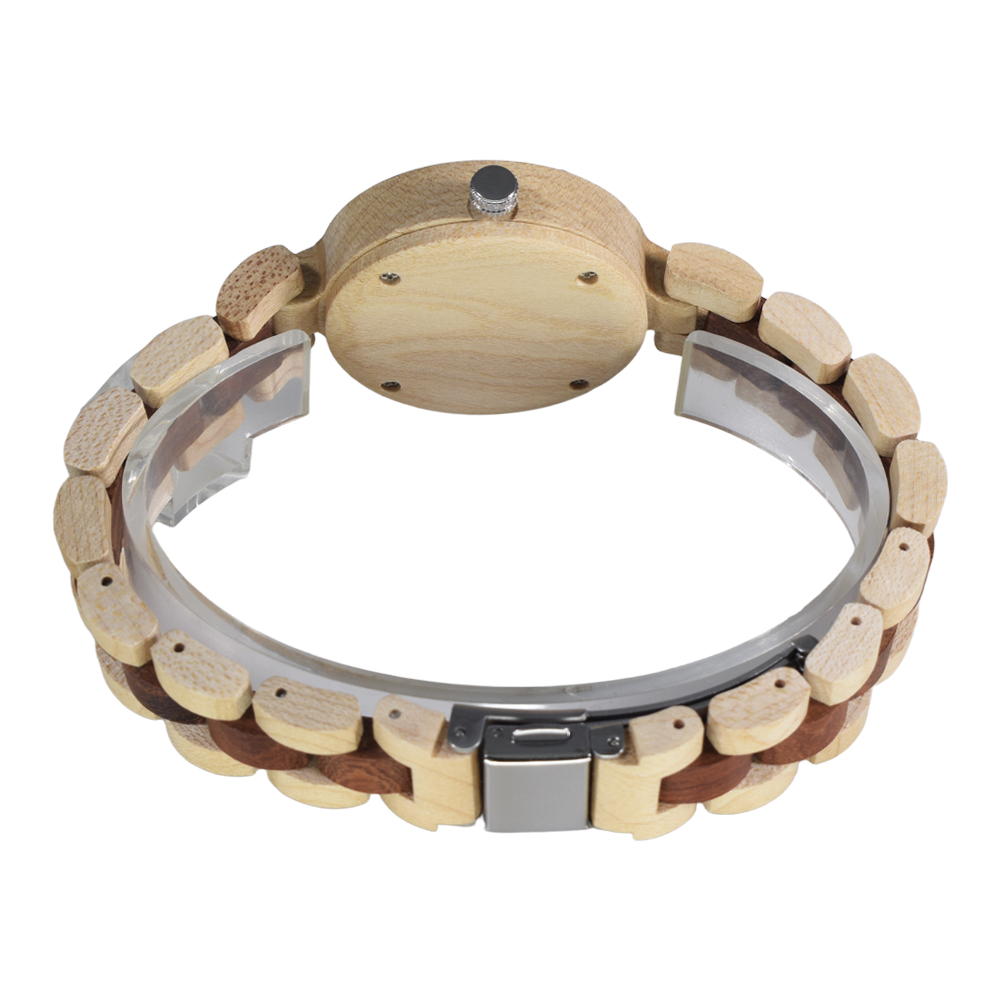 Montre à quartz vintage en boi - Women'S Accessories To Wear With Watch avis et prix