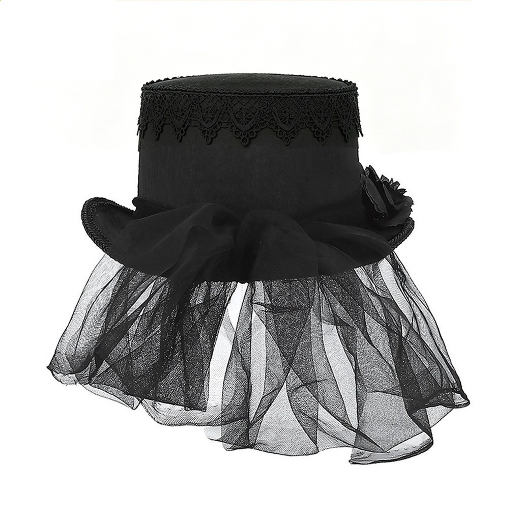 Chapeau haut de forme gothique - Women'S Victorian Era Accessories avis et prix
