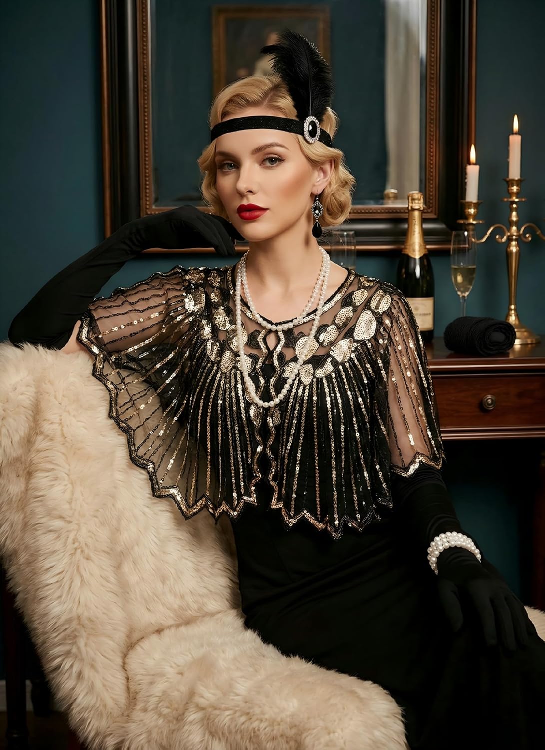 Ensemble d'accessoires des ann - Women'S Accessories In The 1920S avis et prix