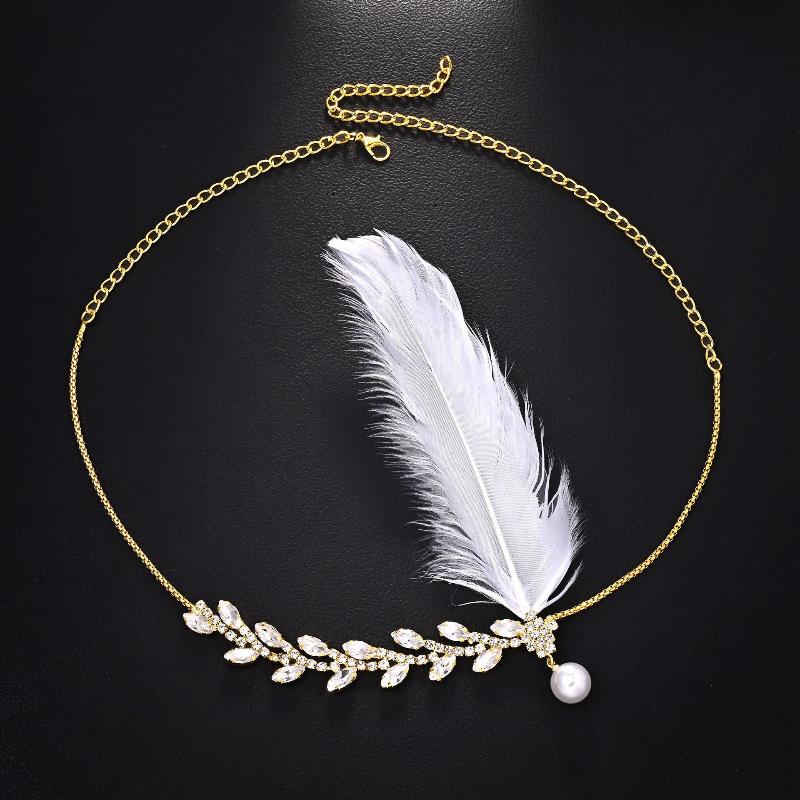 Serre-tête à plumes style Char - Women'S Accessories In The 1920S avis et prix