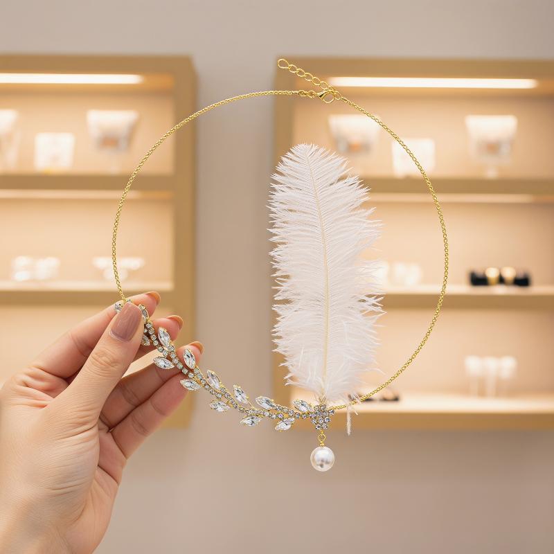 Serre-tête à plumes style Char - Women'S Accessories In The 1920S avis et prix