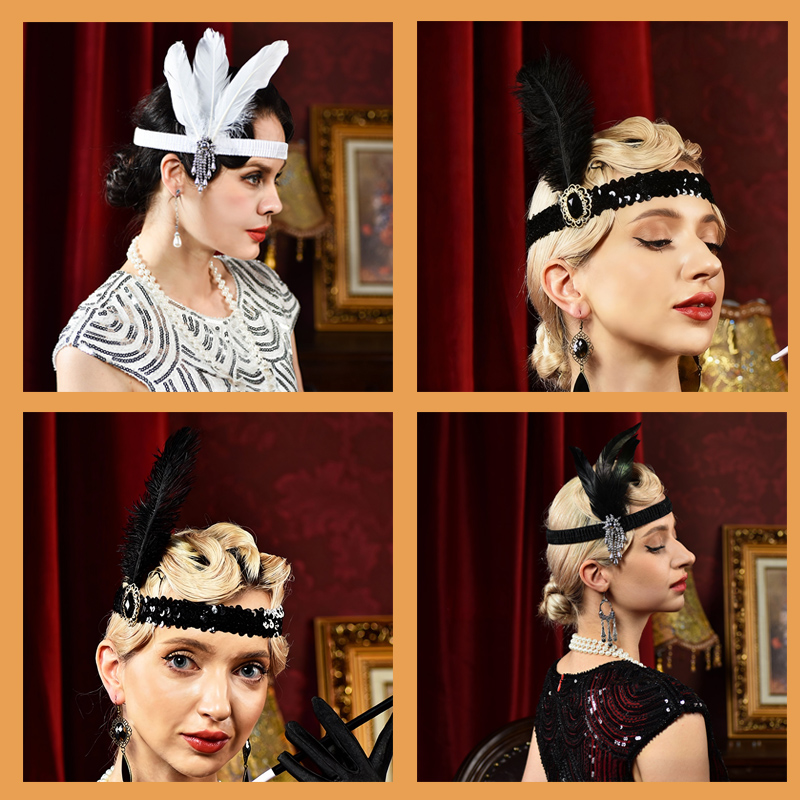 Bandeau à clapet des années 19 - Women'S Accessories In The 1920S avis et prix