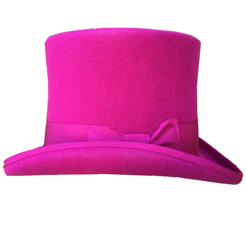 Rose rose femmes chapeau haut- - Women'S Victorian Era Accessories avis et prix