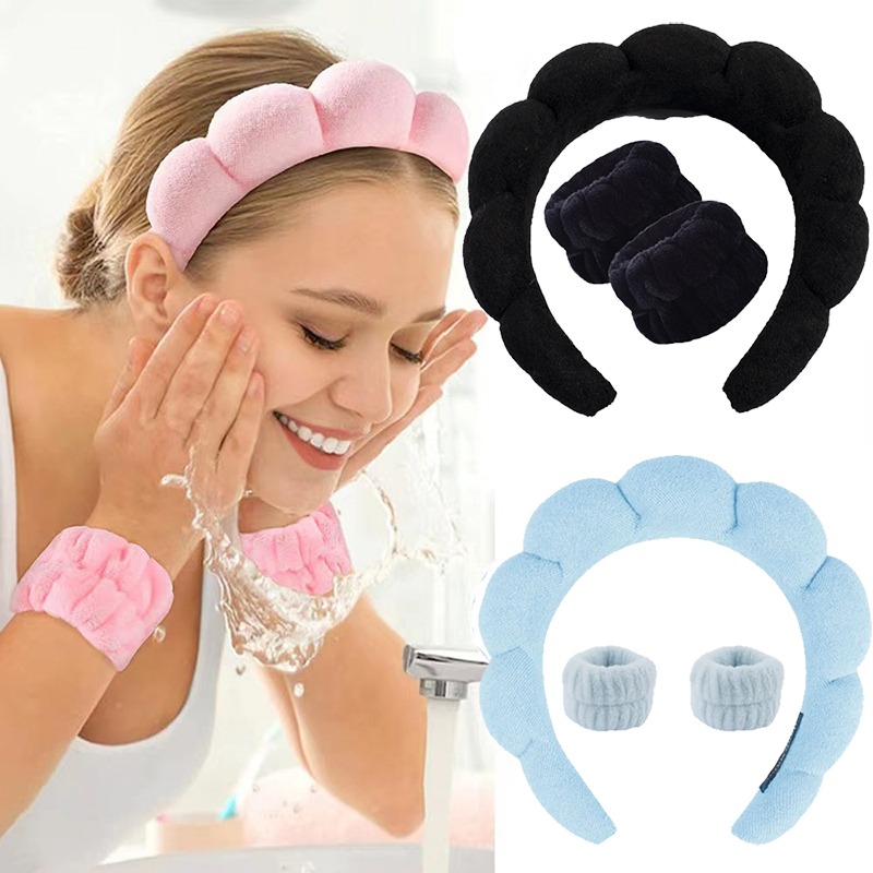 Bandeaux de sauna en éponge bo - Women Accessories Combo avis et prix