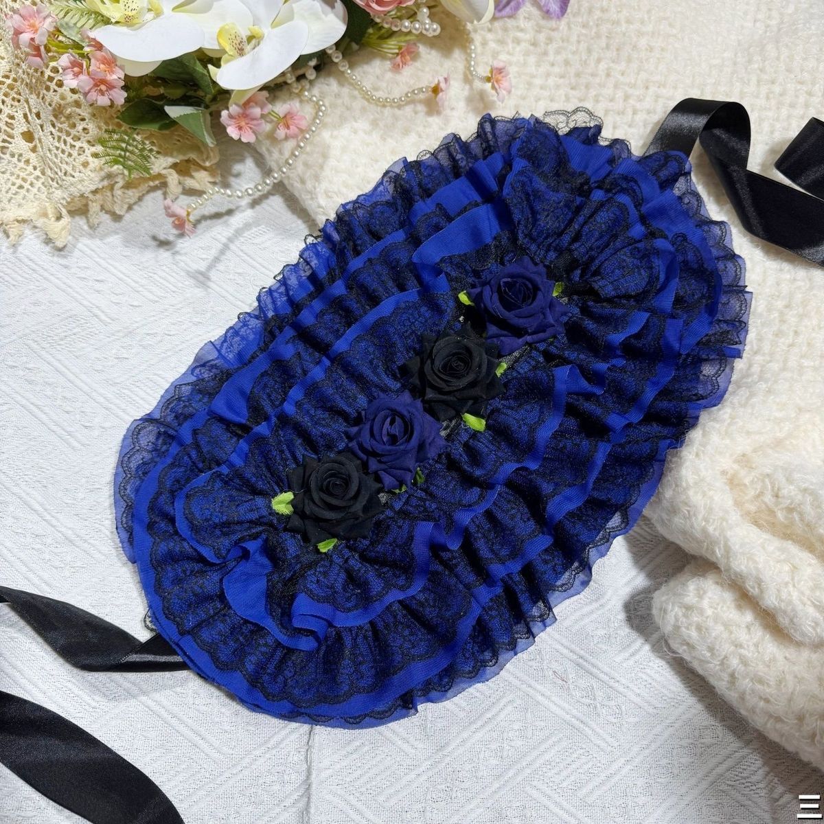 Bonnet gothique original noir, - Women'S Victorian Era Accessories avis et prix